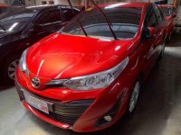 Selling Red 2018 Toyota Vios in Marikina