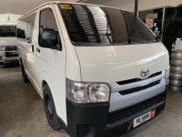 Selling White 2017 Toyota Hiace Van in Quezon City