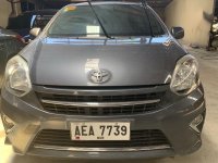 Selling Gray Toyota Wigo 2015 for sale in Manual