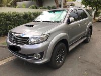 Grey Toyota Fortuner 2015 Automatic Diesel for sale