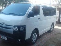 Selling Toyota Hiace 2018 Manual Diesel in Guiguinto