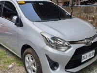 Silver Toyota Wigo 2019 at 10000 km for sale in Quezon City