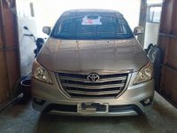 2nd Hand Toyota Innova 2014 for sale in Ligao