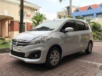 Selling Pearl White Suzuki Ertiga 2018 Automatic Gasoline