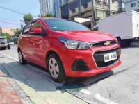 For sale Red 2017 Chevrolet Spark in Quezon City