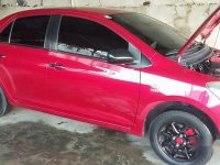 Selling Red Toyota Vios 2013 at 110000 km 