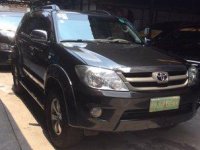 Black Toyota Fortuner 2006 Automatic Gasoline for sale