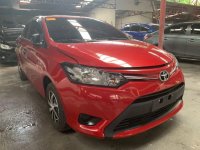 Selling Red 2017 Toyota Vios in Quezon City