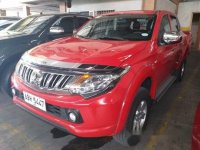 Red Mitsubishi Strada 2015 Manual Diesel for sale in Quezon City