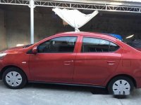 Red Mitsubishi Mirage G4 2015 Manual Gasoline for sale in General Salipada K. Pendatun