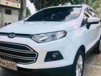 White Ford Ecosport 2015 Manual Gasoline for sale in Las Pinas