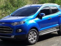 Selling Blue 2015 Ford Ecosport in Caloocan