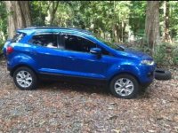 Blue Ford Ecosport 2015 for sale 