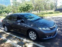 Selling Grey Honda Civic 2013 Automatic Gasoline for sale