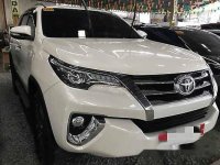 White Toyota Fortuner 2016 Automatic Diesel for sale in General Salipada K. Pendatun