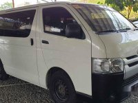 Selling White Toyota Hiace 2018 at 15000 km in Quezon City