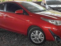 Red Toyota Vios 2018 at 1800 km for sale