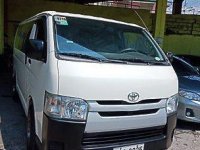 Sell White 2015 Toyota Hiace in General Salipada K. Pendatun