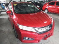 Selling Red Honda City 2016 in Quezon City