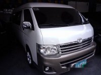 Sell White 2014 Toyota Hiace at Automatic Diesel at 37833 km in Quezon City