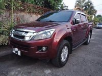 Sell Red 2014 Isuzu D-Max at Automatic Diesel at 48000 km in Angeles City