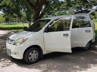 Selling White Toyota Avanza 2007 at 298000 km in Davao City