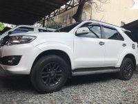 Selling White Toyota Fortuner 2016 for sale in Quezon City
