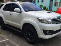 Selling Pearl White Toyota Fortuner 2014 for sale in Manila