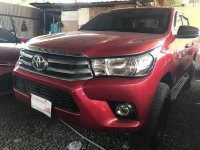 Sell Red 2018 Toyota Hilux at Manual Diesel at 8100 km in Quezon City