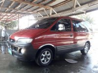 Selling Red Hyundai Starex Manual Diesel in Davao City