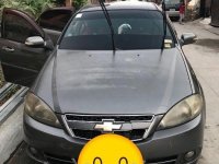 Gray Chevrolet Optra 2008 at 130000 km for sale