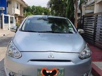 Silver Mitsubishi Mirage 2013 at 55500 km for sale