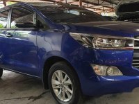 Selling Blue Toyota Innova 2017 at 12000 km in Quezon City