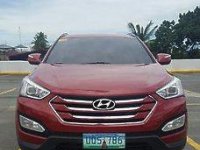Selling Red Hyundai Santa Fe 2013 at Automatic Diesel 