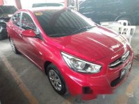 Selling Red Hyundai Accent 2017 at Automatic in Quezon City