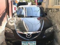 Selling Black Mazda 3 2007 in General Salipada K. Pendatun