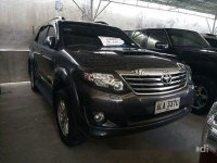 Selling Grey Toyota Fortuner 2014 Automatic