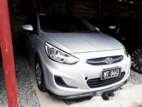 Silver Hyundai Accent 2018 Manual Gasoline for sale 