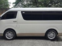 White Toyota Hiace 2016 Automatic Diesel for sale 