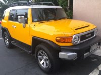 Selling 2nd Hand Toyota Fj Cruiser 2015 at 14000 km in Pasig