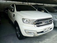 White Ford Everest 2016 Manual Diesel for sale 