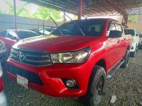 Selling Red Toyota Hilux 2018 in Manual