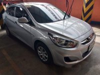 Silver Hyundai Accent 2014 Manual Diesel for sale in Quezon City