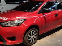 Red Toyota Vios 2017 at 10000 km for sale in Quezon City