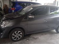 Gray Toyota Wigo 2018 Manual Gasoline for sale in Marikina