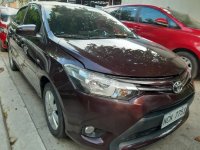 Red Toyota Vios 2017 Manual Gasoline for sale in Quezon City