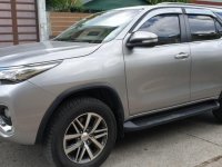 Sell Silver 2017 Toyota Fortuner at 10000 km in Quezon City