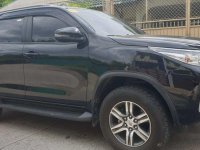 Selling Black Toyota Fortuner 2018 Automatic Diesel at 19000 km in Quezon City