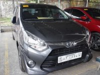 Selling Grey Toyota Wigo 2018 Hatchback Manual Gasoline in Manila