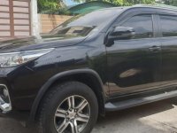 Sell Black 2018 Toyota Fortuner in Quezon City